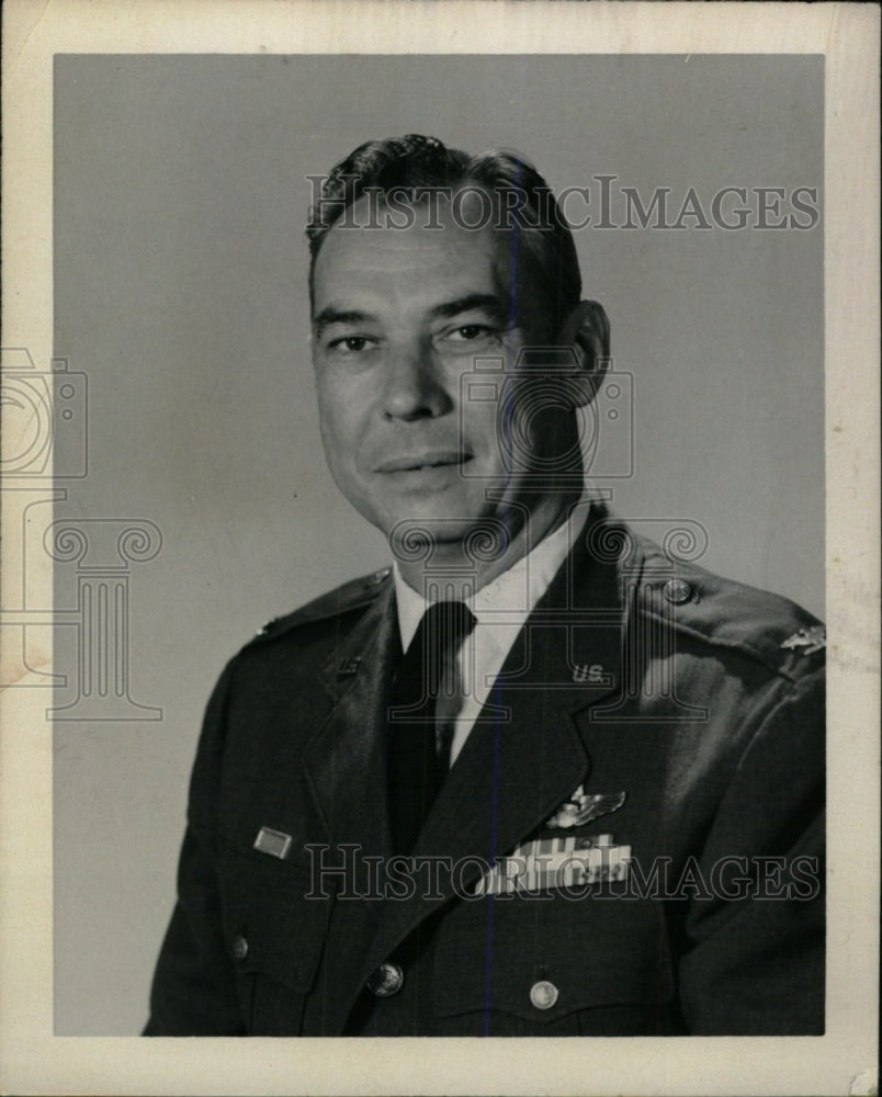 1964 Press Photo Col.Thomas W.Abott, Dir. Data Systems. - RRW81037 - Historic Images