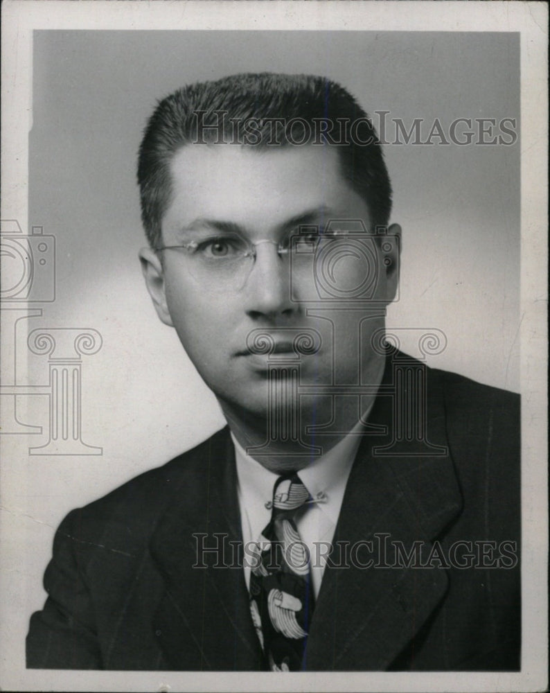 1950 Press Photo Robert McWilliams University Denver - RRW81053 - Historic Images