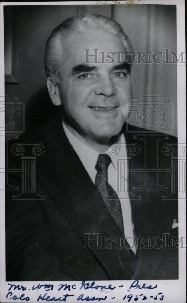 1958 Press Photo William McGlone American Lawyer - RRW81131 - Historic Images