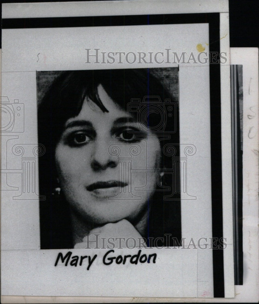 1967 Press Photo Mary Gordon American Author Writer - RRW81281 - Historic Images