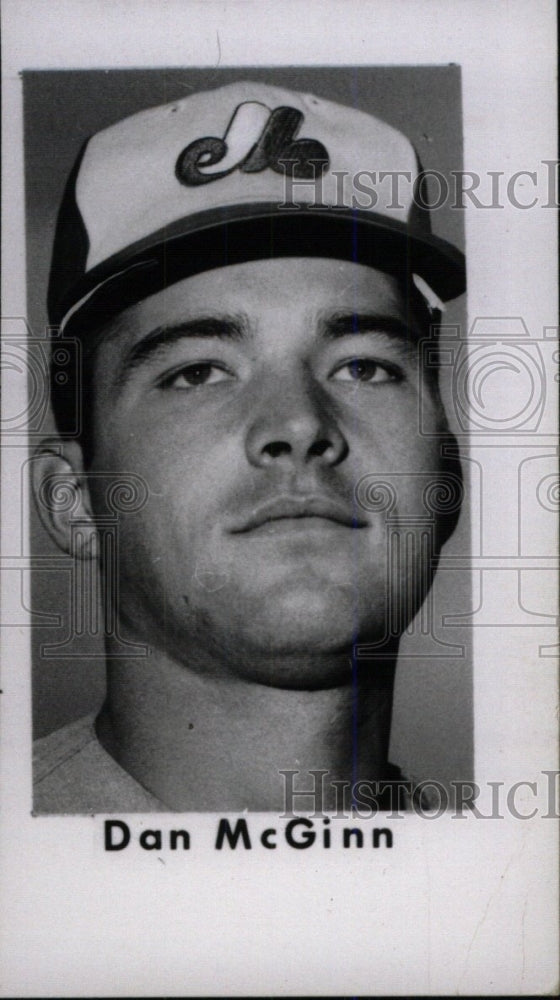 1969 Press Photo DAN MCGINN AMERICAN BASEBALL PLAYER - RRW81365 - Historic Images