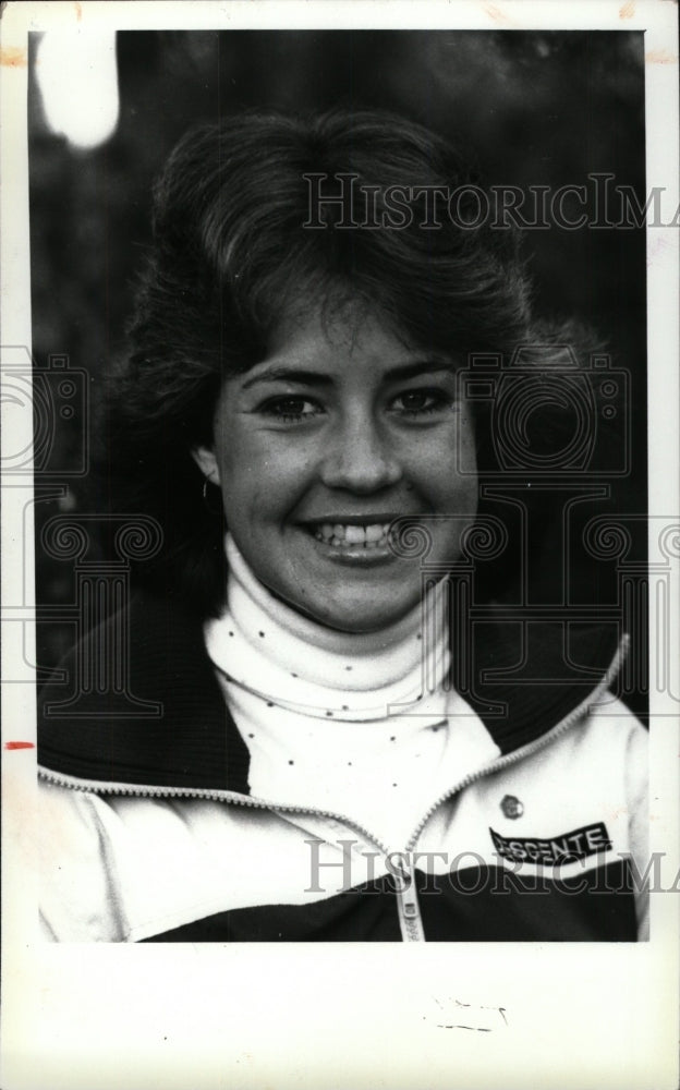 1982 Press Photo Ingrid Langell Skier - RRW81427 - Historic Images