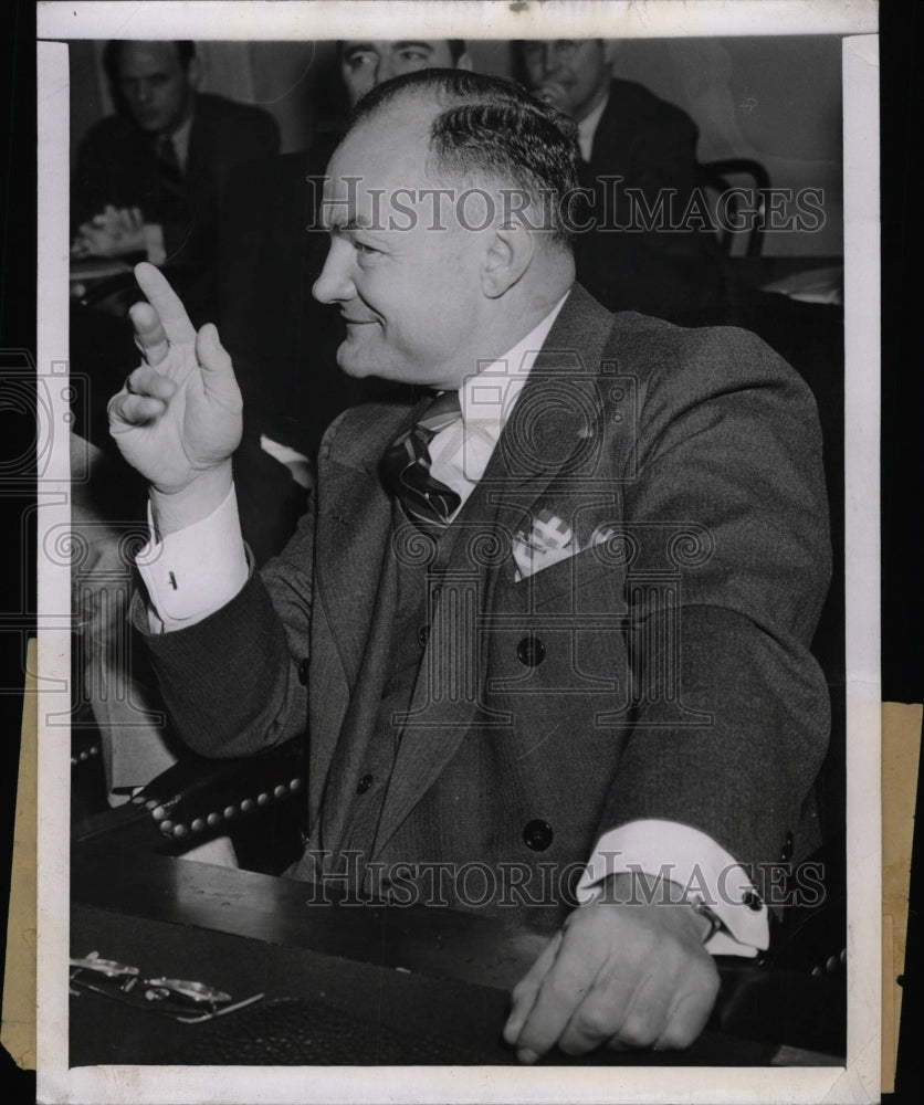 1956 Press Photo SECRETARY AGRICULTURE CLAUDE WICKARD - RRW81471 - Historic Images