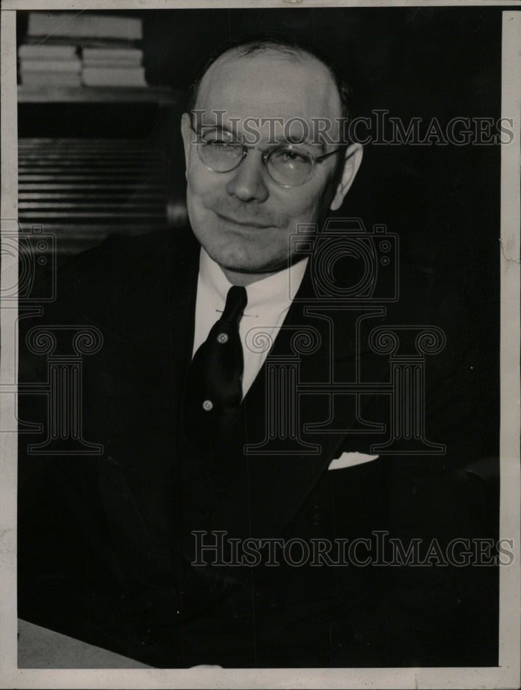 1937 Press Photo Frank Wilson new chief secret service - RRW81501 - Historic Images