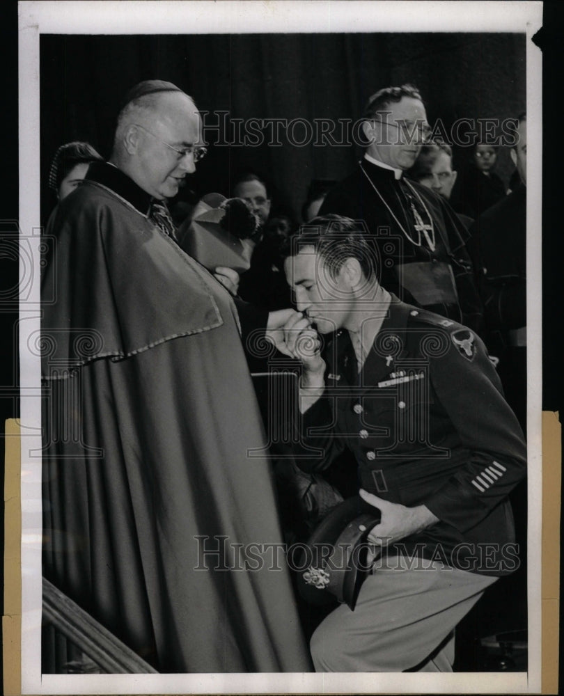 1945 Press Photo Francis Kennedy Archbishop New York - RRW81517 - Historic Images