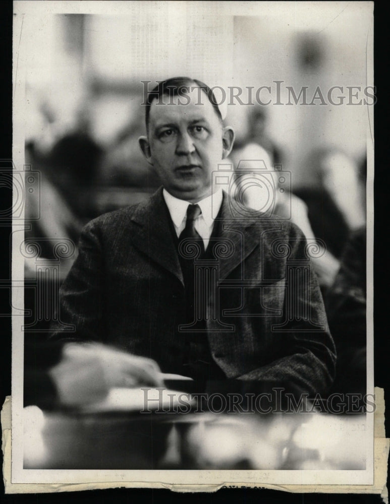 1928 Press Photo Judge Cliff Federal Chicago Bureaus - RRW81625 - Historic Images