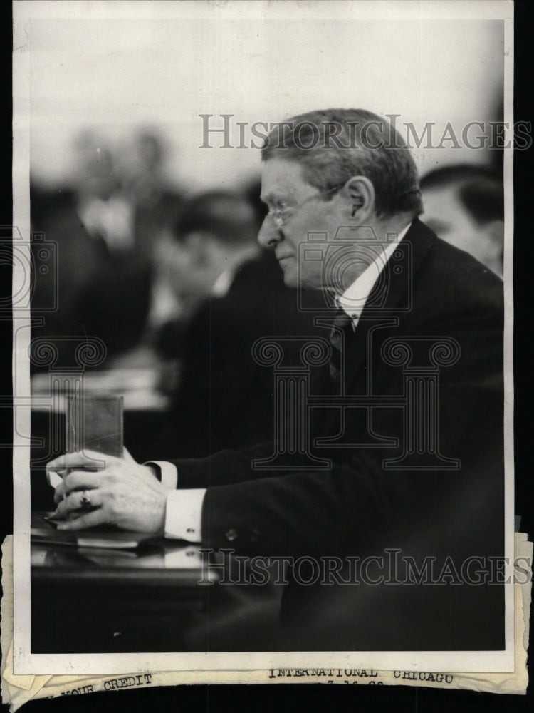 Press Photo Judge Cliff Alfred Mullikin Oil quiz made - RRW81627 - Historic Images