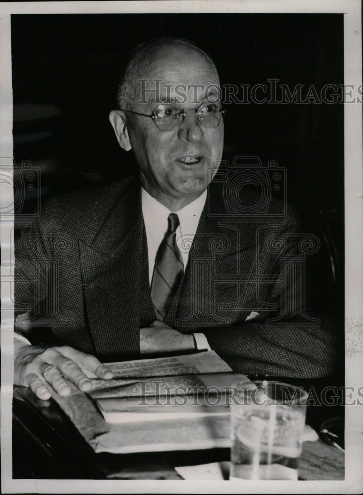 1938 Press Photo Hiltor Tibbetts Vice President Motor - RRW81681 - Historic Images