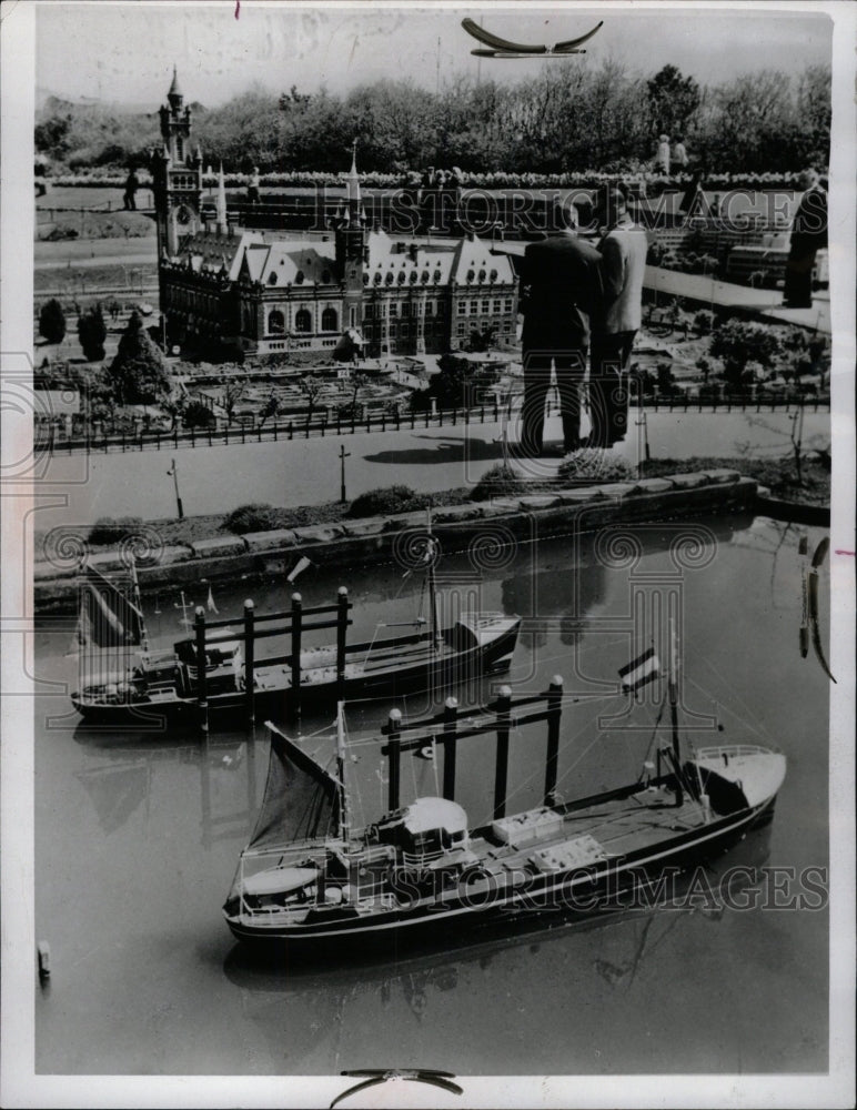 1965 Press Photo Holland Hague Madurodam Gulliver Ship - RRW81891 - Historic Images