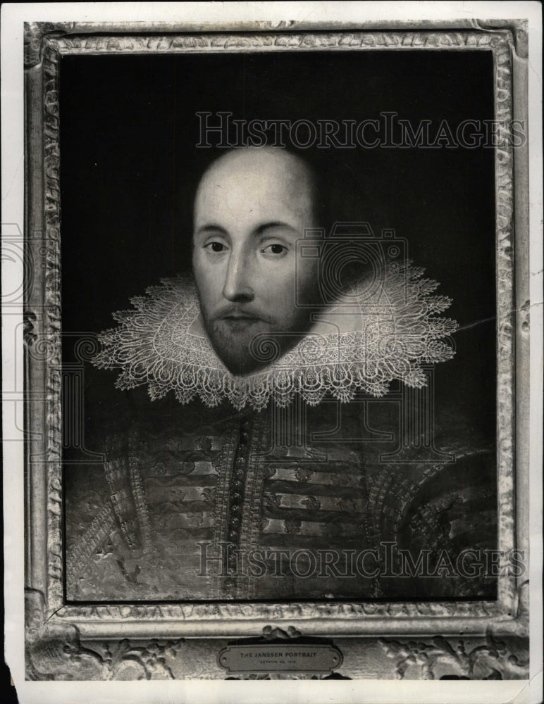 Press PhotoJansen Shakespeare Oxford Washington Folger - RRW81911 - Historic Images