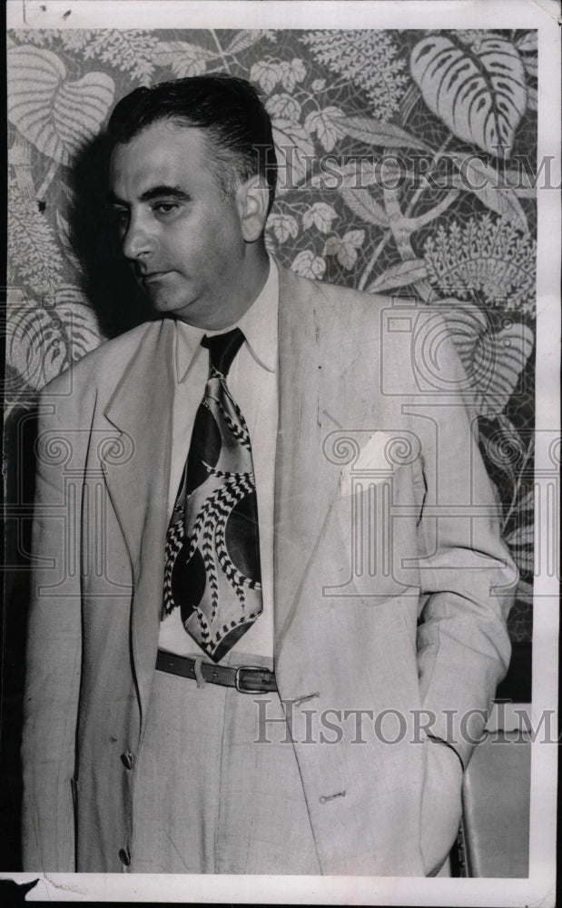 1951 Press Photo Joseph G Rashid Detroit Attorney - RRW82049 - Historic ...