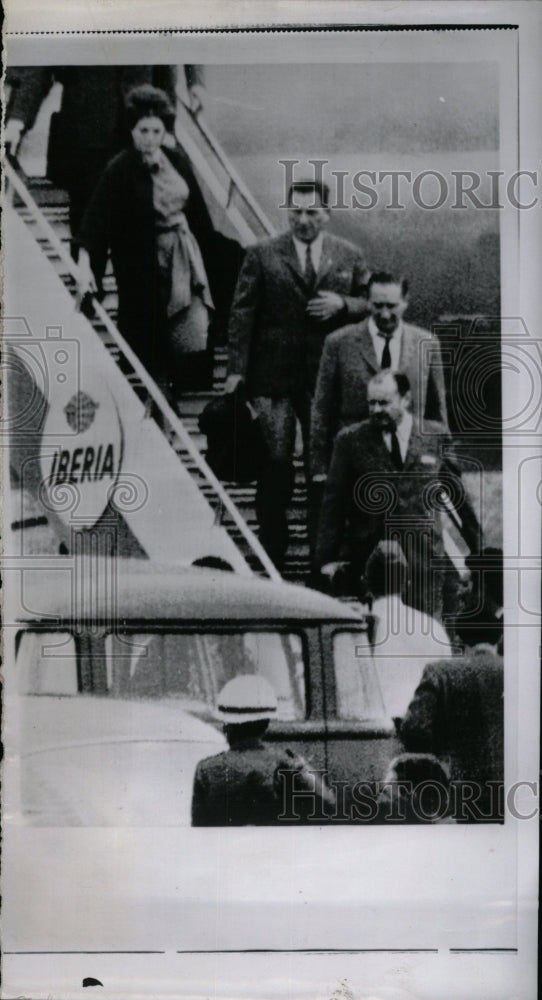 1964 Press Photo ARGENTINE DICTATOR JUAN PERON - RRW82075 - Historic Images