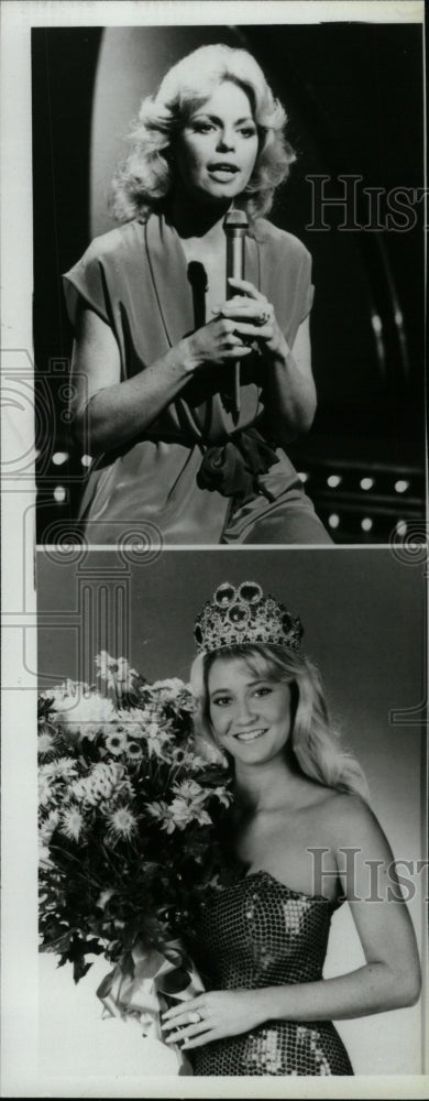 1984 Press Photo Toni Tennille NBC host veteran Bowl - RRW82175 - Historic Images