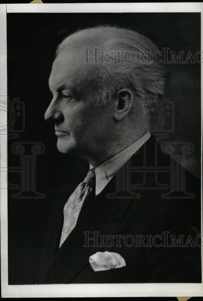 1936 Press Photo RB Stack John Stack Jr Auditor General - RRW82231 - Historic Images