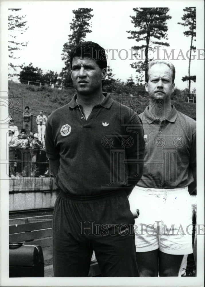 1990 Press Photo U.S. World Cup Team - RRW82241 - Historic Images