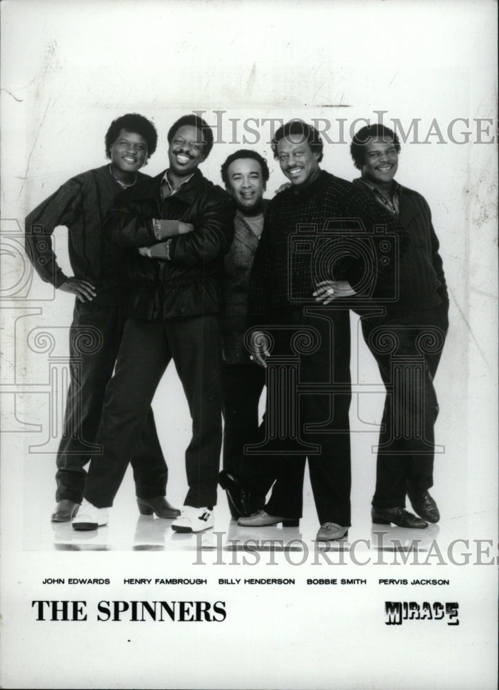 1994 Press Photo The Spinners John Edwards Music Band RRW82251, The  Spinners