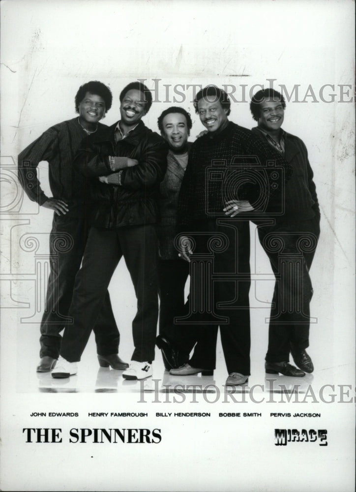 1994 Press Photo The Spinners John Edwards Music Band RRW82251