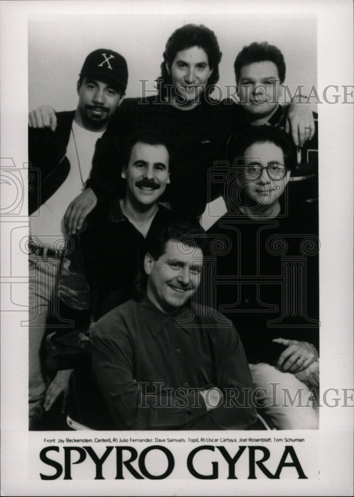 1992 Press Photo Spyro Gyra band Jay Beckenstein Julio - RRW82291 - Historic Images