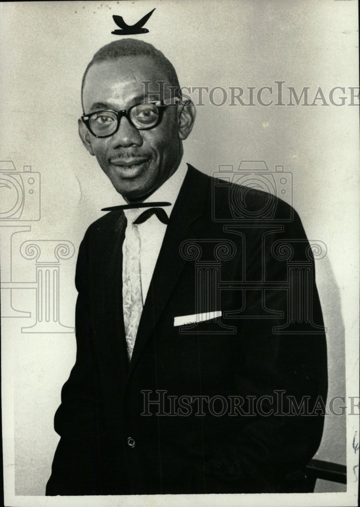 1966 Press Photo Clarence Laster Judge Candidate - RRW82321 - Historic Images