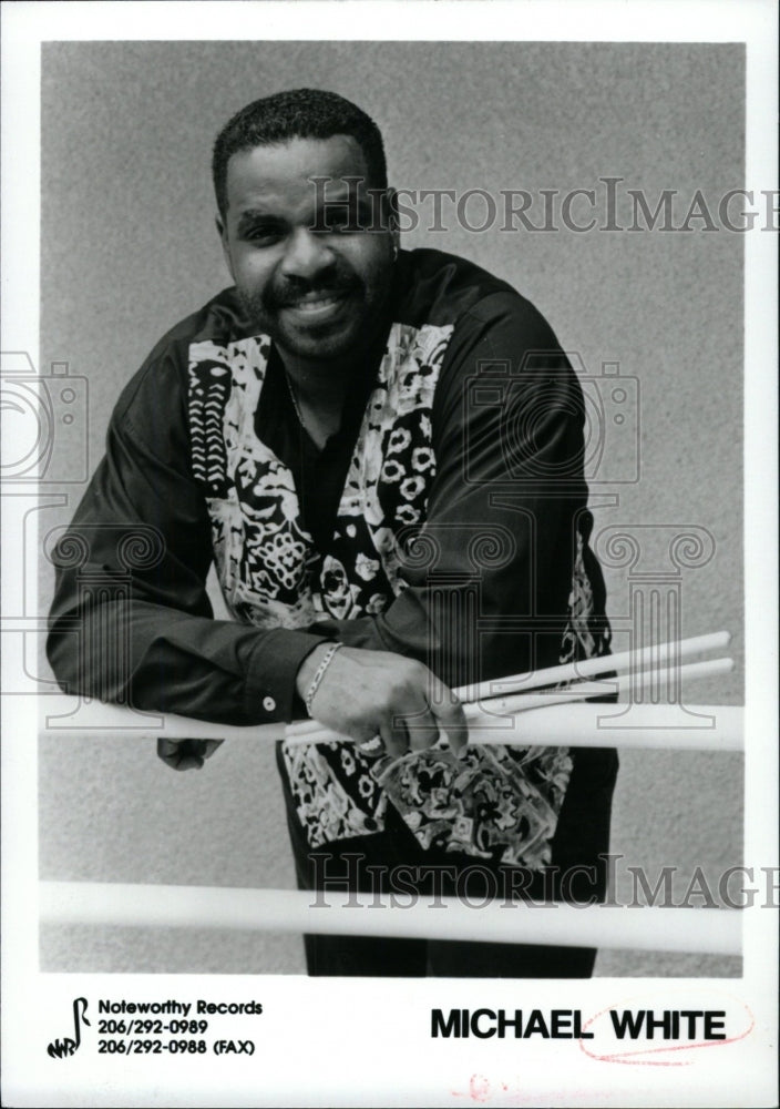 1995 Press Photo Michael White jazz clarinetist Scott - RRW82323 - Historic Images