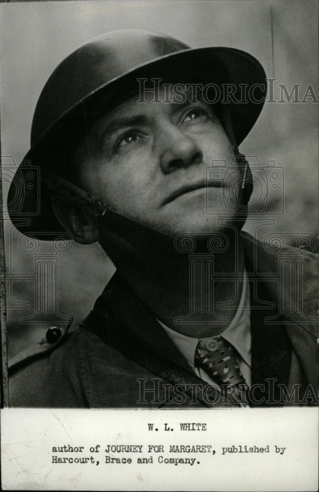 1943 Press Photo White Margaret Harcourt Brace Author - RRW82331 - Historic Images