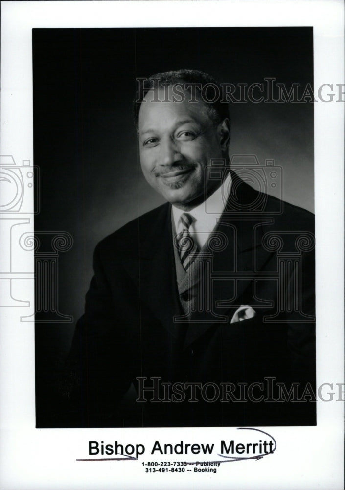 Press Photo Bishop Andrew Merritt Poster - RRW82385 - Historic Images