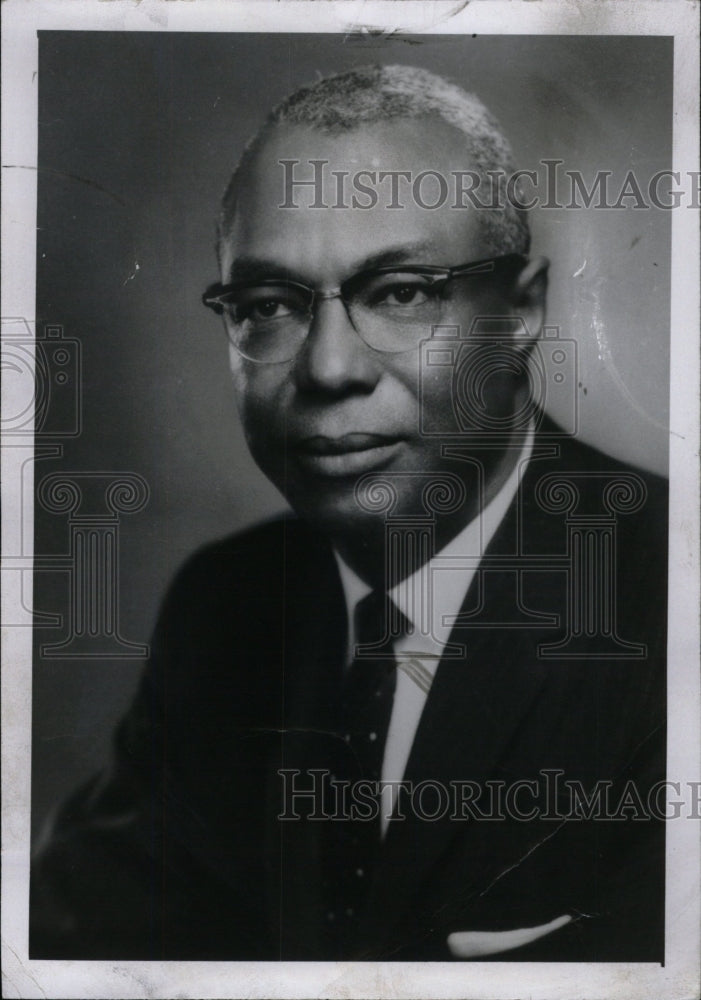 1966 Press Photo Dr Stephen Wright Michigan University - RRW82401 - Historic Images