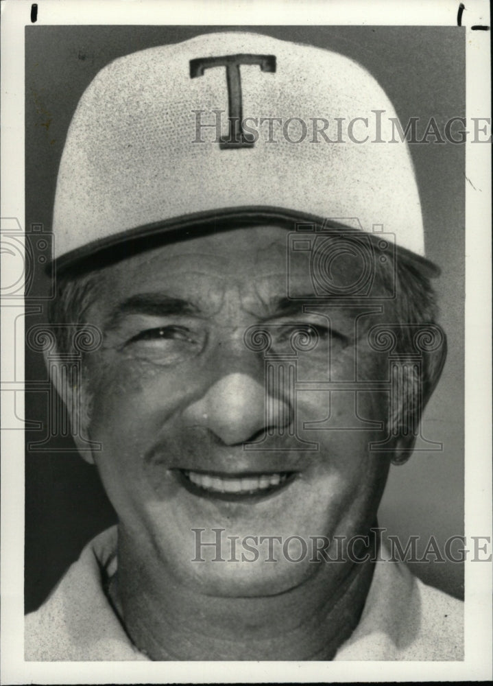 1988 Press Photo Jack Castignola Trenton football coach - RRW82437 - Historic Images