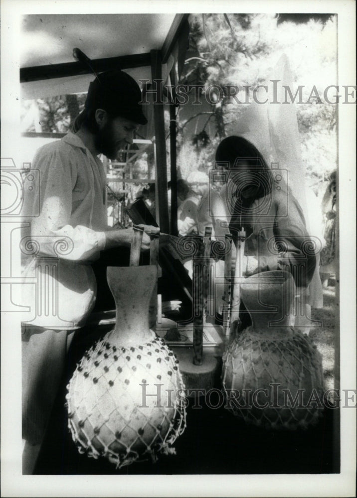 1985 Press Photo 10th Annual Medieval Fair Ringling Mus - RRW82561 - Historic Images