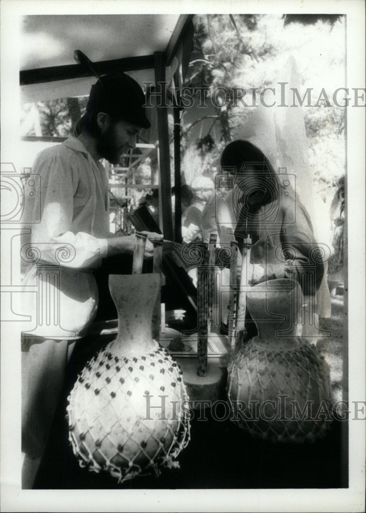 1985 Press Photo 10th Annual Medieval Fair, Sarasota. - RRW82563 - Historic Images