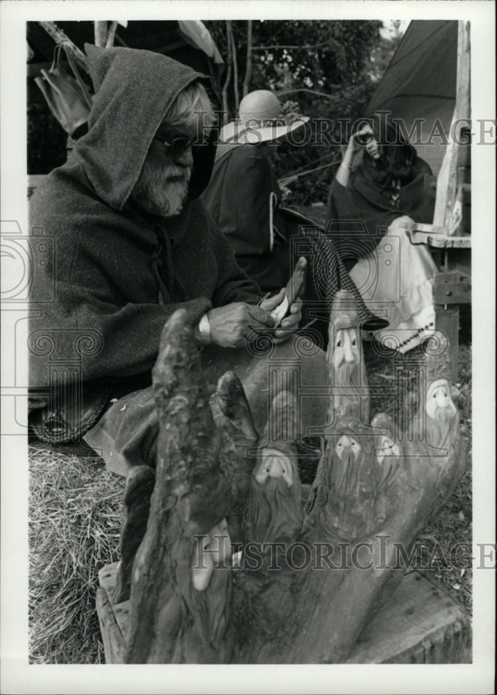 1984 Press Photo Medieval Fair Ringling Museums Florida - RRW82569 - Historic Images