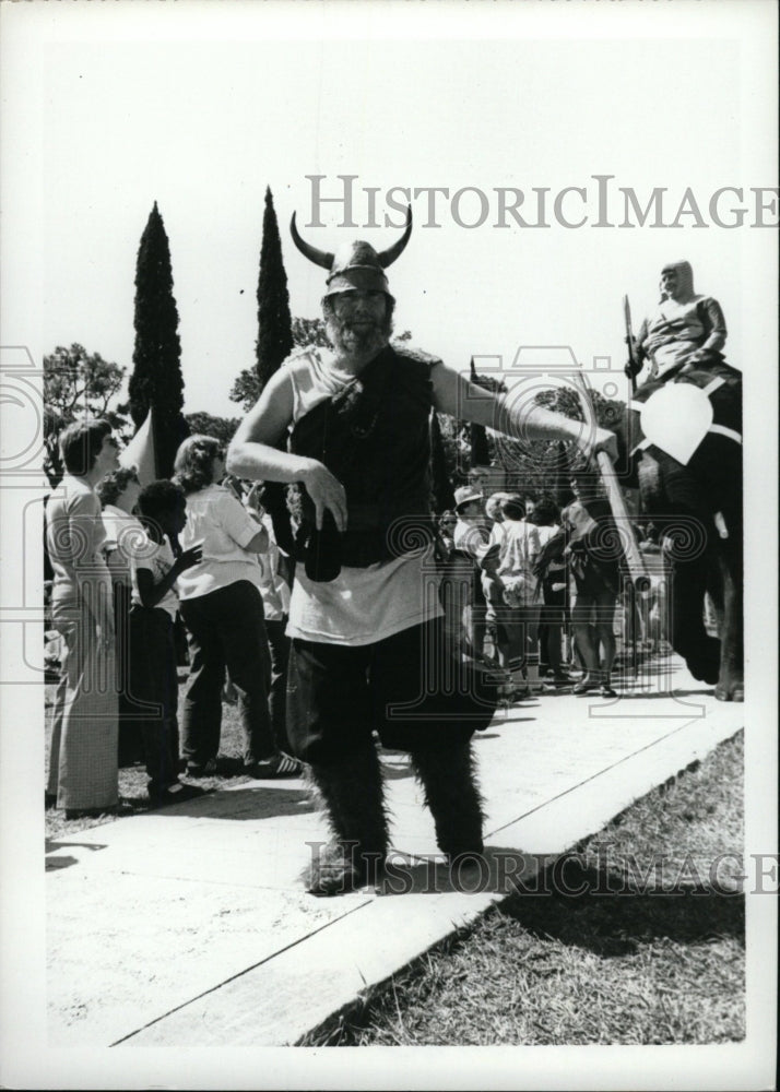 1983 Press Photo Medieval Fair Sarasota Florida - RRW82623 - Historic Images