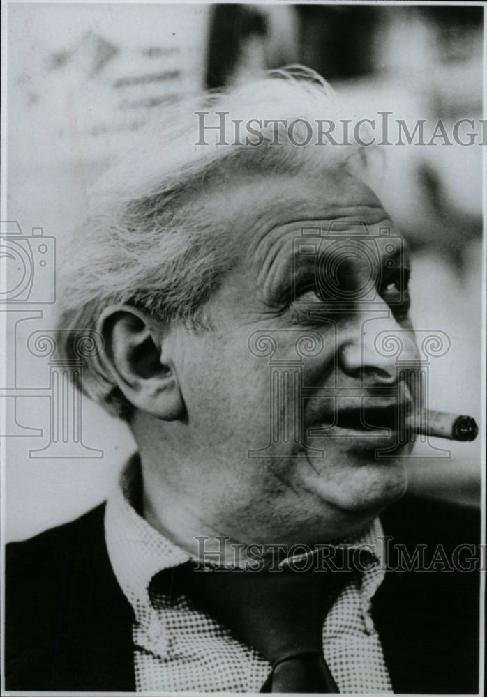 1981 Press Photo Studs Terkel Author Actor Broadcaster - RRW82703 - Historic Images