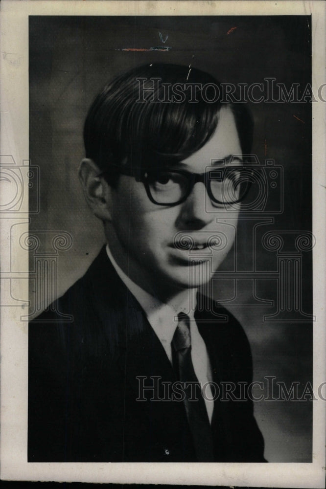 1970 Press Photo Bruce Kennedy Died In Hotel Fire - RRW82713 - Historic Images