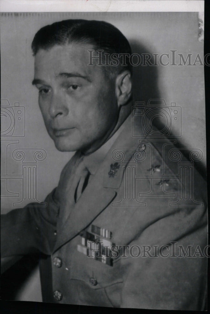 1943 Press Photo Gen Basilio Valde Philippine army head - RRW82759 - Historic Images