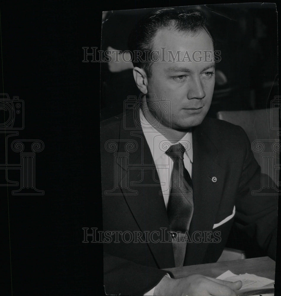 1954 Press Photo James Rademachernational Assn Detroit - RRW82761 - Historic Images