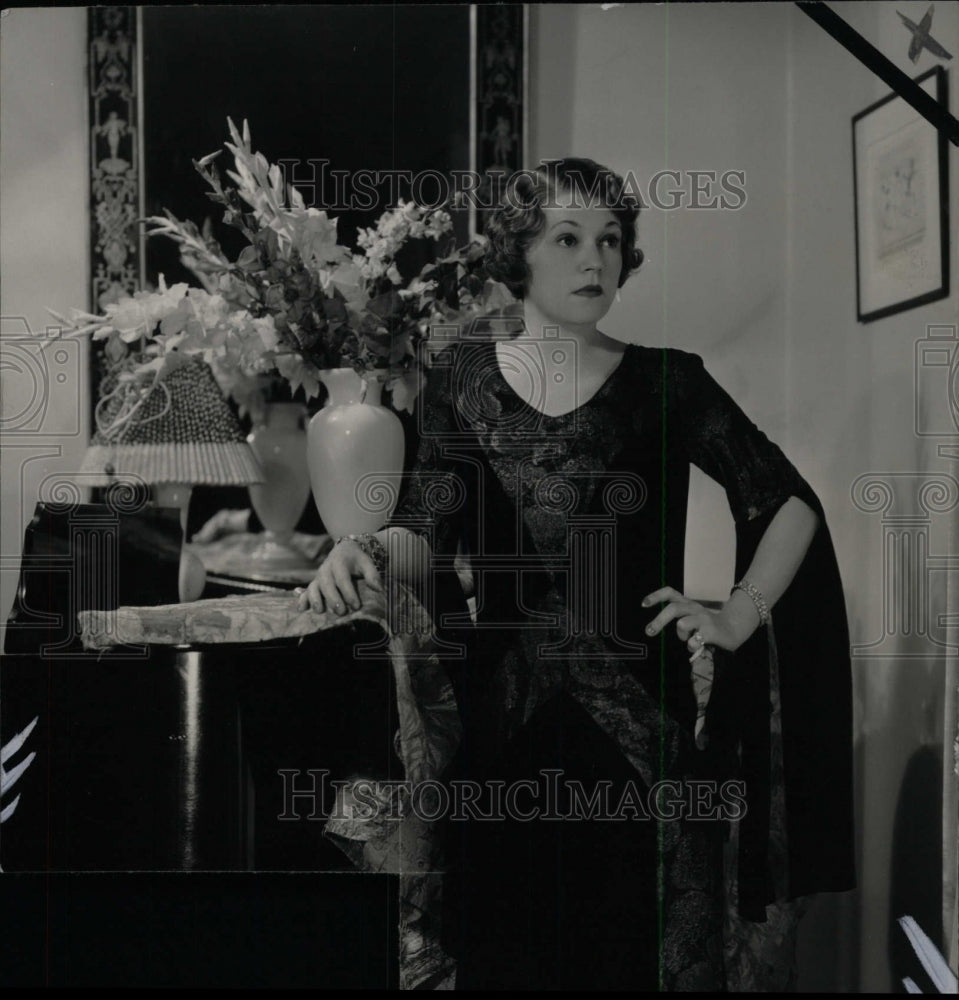 1934 Press Photo Alice Brady Film Actress - RRW82869 - Historic Images
