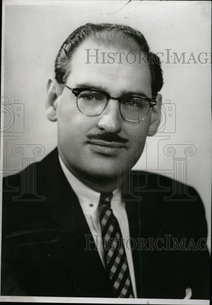 1956 Press Photo Philip E Rowston Politician - RRW83061 - Historic Images