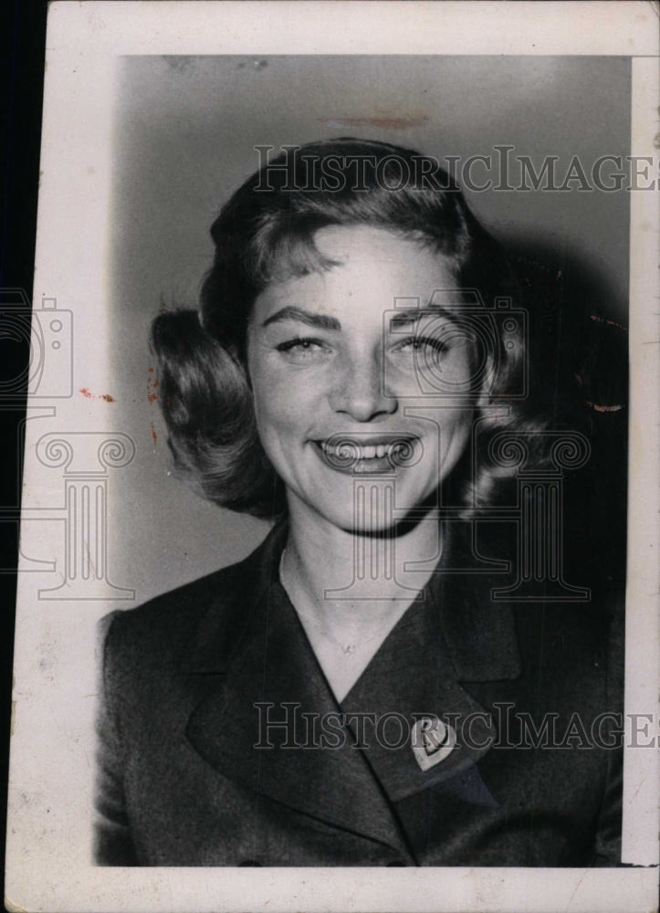 1958 Press Photo Lauren Bacall film stage actress model - RRW83111 - Historic Images