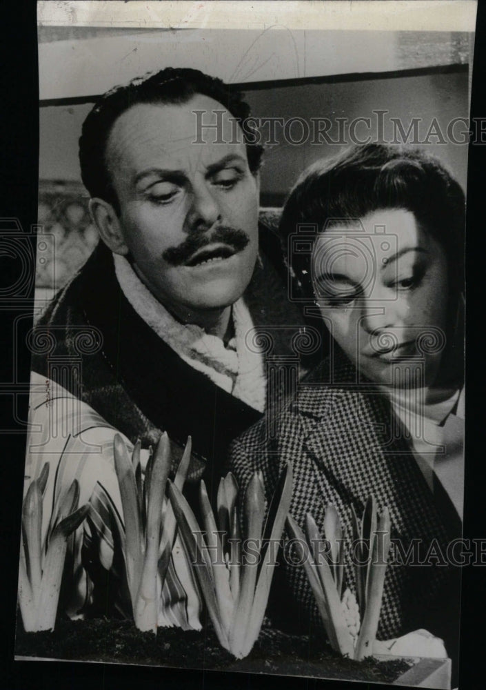 1961 Press Photo English Comic Actor Terry-Thomas - RRW83131 - Historic Images