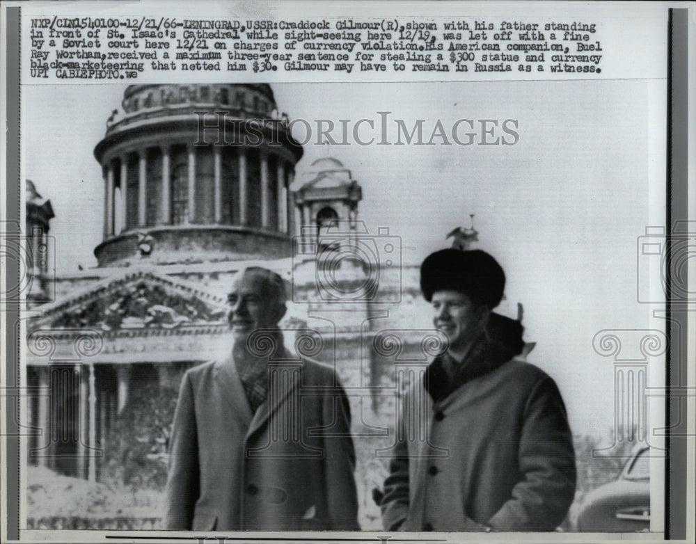 1966 Press Photo BUEL RAY WORTHAM CRADDOCK GILMOR - RRW83283 - Historic Images