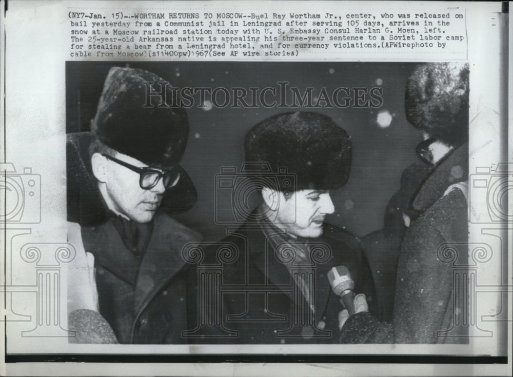 1967 Press Photo Buel Ray Wortham Jr Communist - RRW83287 - Historic Images