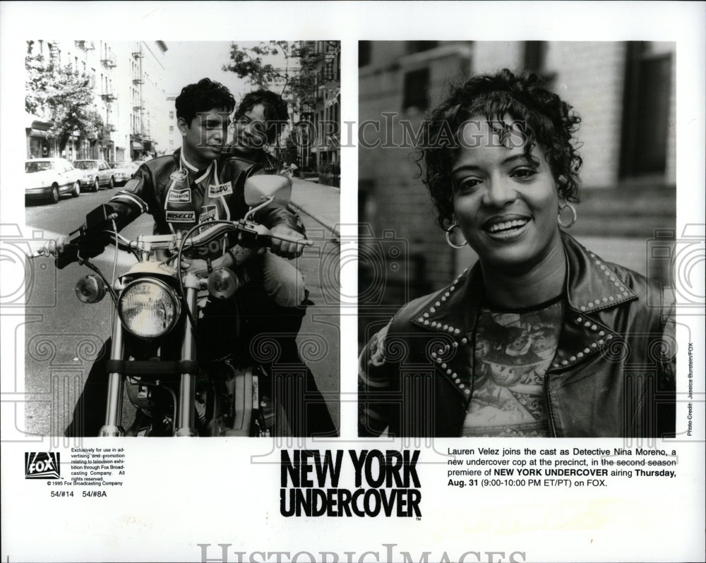 1995 Press Photo New York Undercover TV Programs - RRW83315 - Historic Images