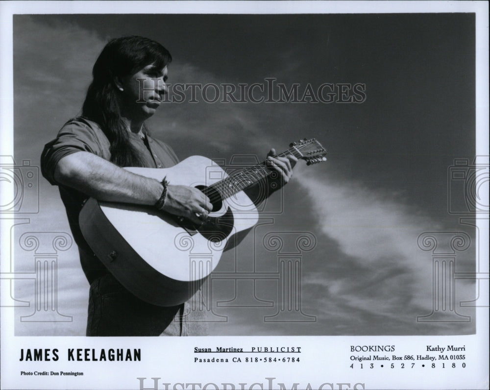 1993 Press Photo Keelaghan Canadian Forl Singer Writer - RRW83361 - Historic Images