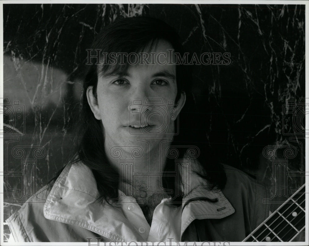 1990 Press Photo James Keelaghan Folk Singer - RRW83363 - Historic Images