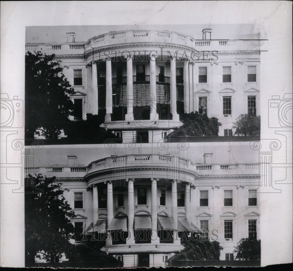 1948 Press Photo DC White House Exterior - RRW83399 - Historic Images