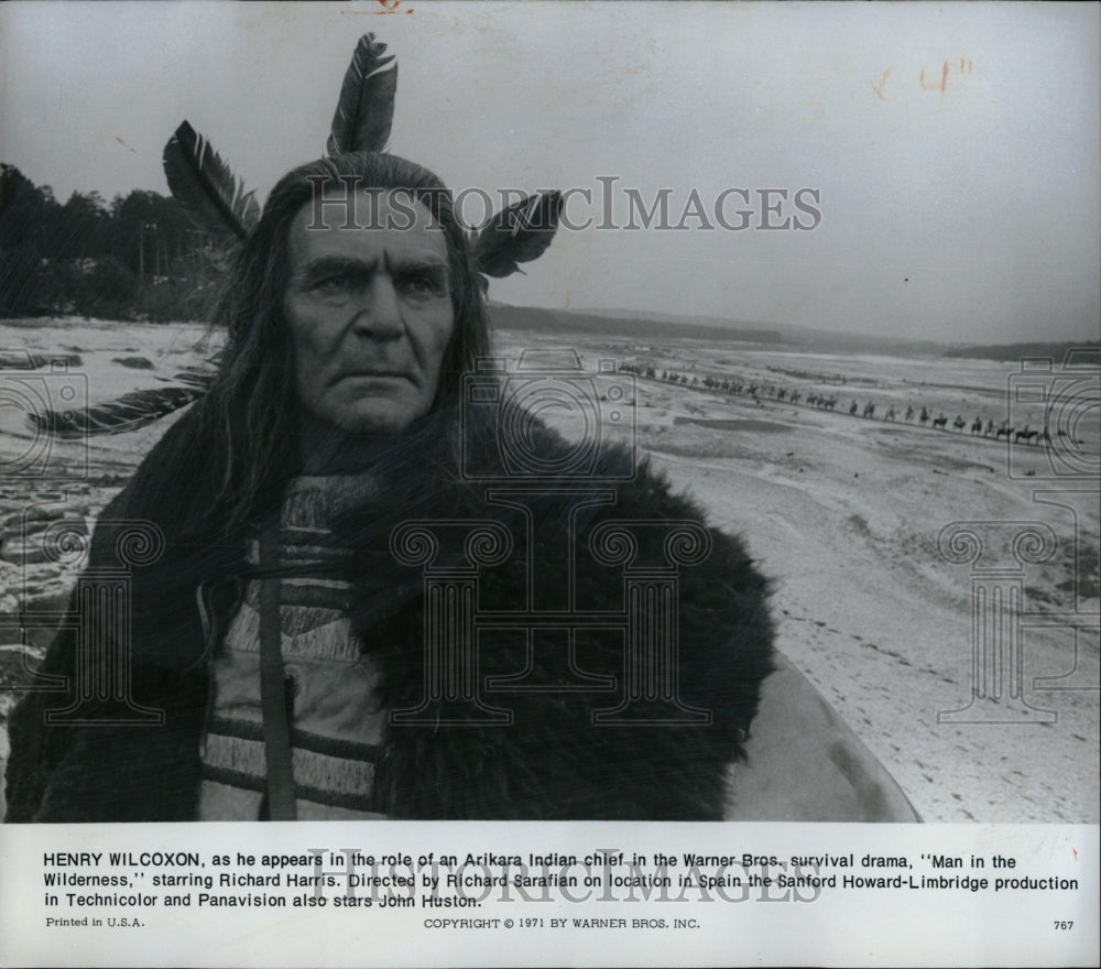 1971 Press Photo Henry Wilcoxon (Actor) - RRW83439 - Historic Images