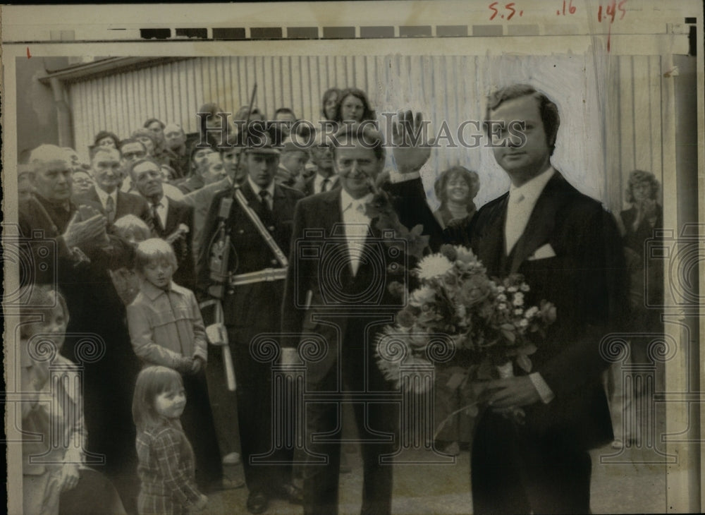 1973 Press Photo Carl XVI Gustaf Kingdom of Sweden - RRW83505 - Historic Images