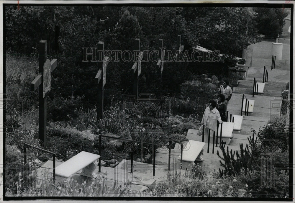 1978 Press Photo Mothrer Carbini Shrine - RRW83519 - Historic Images