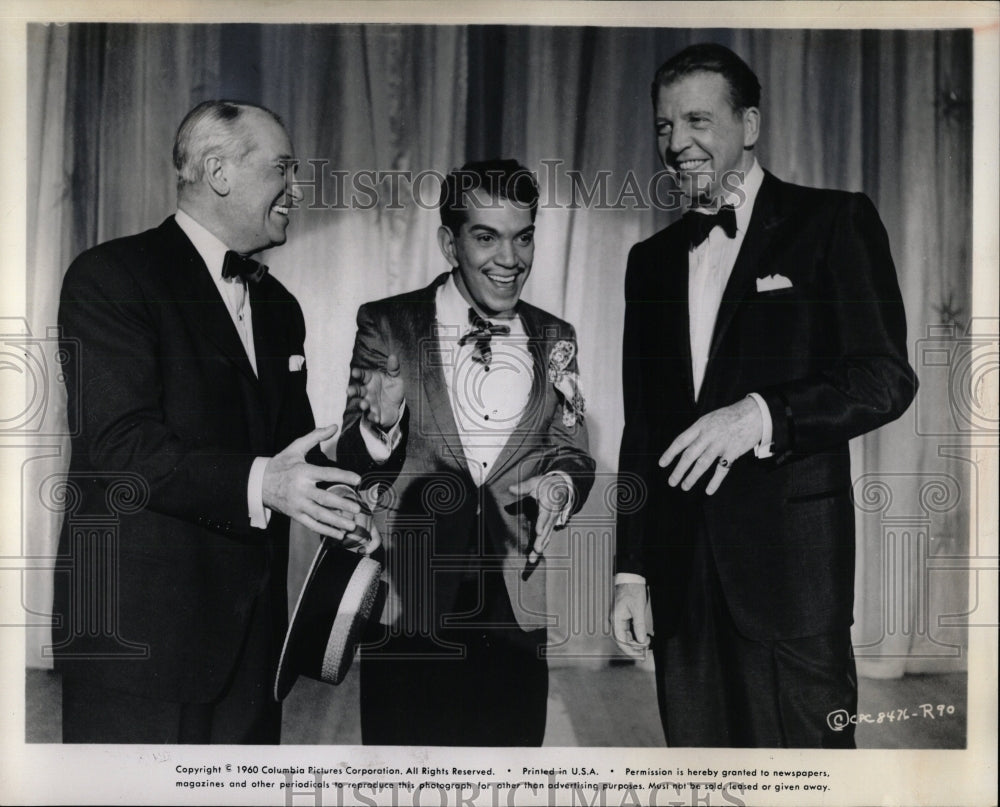 1960 Press Photo Cantinflas Chevalier Dailey Pepe - RRW83551 - Historic Images